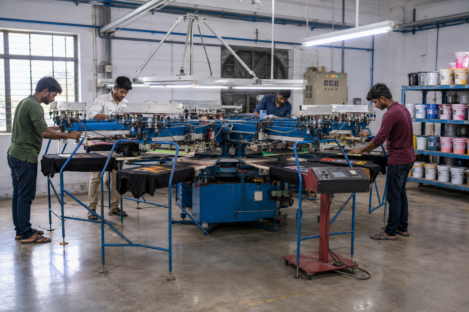 Rotary Screen Printing Machine
